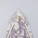 Christian Dior Trotter Pouch PVC Purple Silver Auth 208174-9