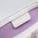Christian Dior Trotter Pouch PVC Purple Silver Auth 208174-19