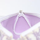Christian Dior Trotter Pouch PVC Purple Silver Auth 208174-20