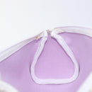 Christian Dior Trotter Pouch PVC Purple Silver Auth 208174-21
