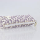 Christian Dior Trotter Pouch PVC Purple Silver Auth 208174-5