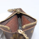 LOUIS VUITTON Monogram Pochette Cles Coin Purse M62650 LV Auth 208177-16