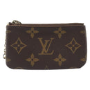 LOUIS VUITTON Monogram Pochette Cles Coin Purse M62650 LV Auth 208177-2