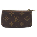 LOUIS VUITTON Monogram Pochette Cles Coin Purse M62650 LV Auth 208177-3