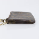 LOUIS VUITTON Monogram Pochette Cles Coin Purse M62650 LV Auth 208177-5