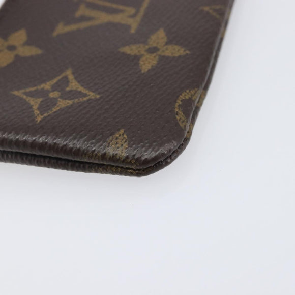 LOUIS VUITTON Monogram Pochette Cles Coin Purse M62650 LV Auth 208177