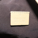 GUCCI GG Canvas Shoulder Bag Beige Gold 90781 Auth 208203-16