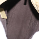 GUCCI GG Canvas Shoulder Bag Beige Gold 90781 Auth 208203-17