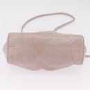 Miu Miu Shoulder Bag Vitellolux Pink Gold Auth 208205A-12
