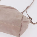 Miu Miu Shoulder Bag Vitellolux Pink Gold Auth 208205A-14