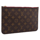LOUIS VUITTON Monogram Neverfull MM Pouch Accessory Pouch LV Auth 208206-1