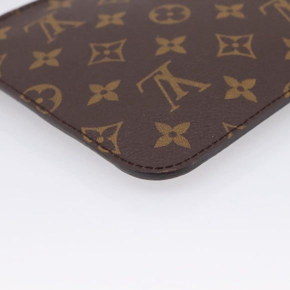 LOUIS VUITTON Monogram Neverfull MM Pouch Accessory Pouch LV Auth 208206