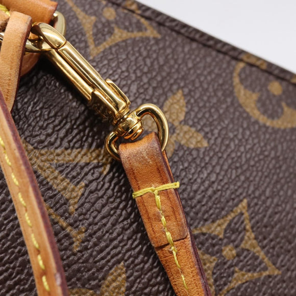 LOUIS VUITTON Monogram Neverfull MM Pouch Accessory Pouch LV Auth 208206