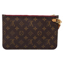 LOUIS VUITTON Monogram Neverfull MM Pouch Accessory Pouch LV Auth 208206-3