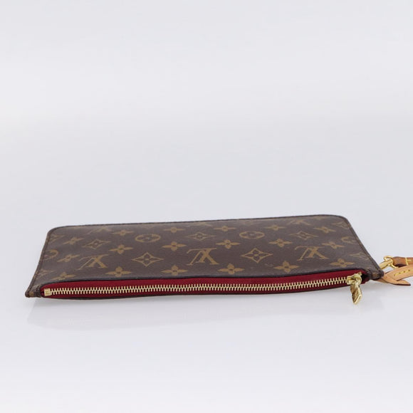 LOUIS VUITTON Monogram Neverfull MM Pouch Accessory Pouch LV Auth 208206