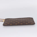 LOUIS VUITTON Monogram Neverfull MM Pouch Accessory Pouch LV Auth 208206-7