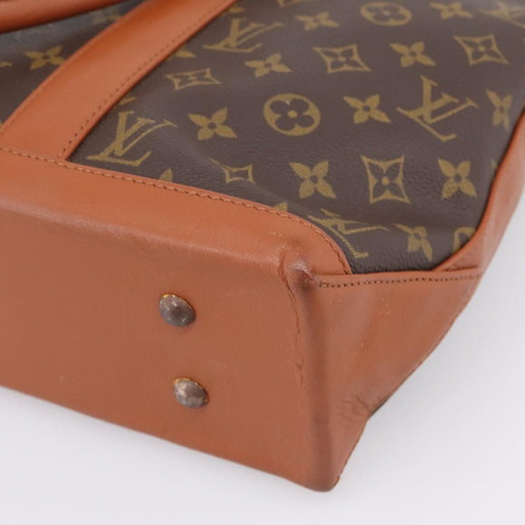 LOUIS VUITTON Monogram Sac Weekend PM Hand Bag M42425 LV Auth 208211