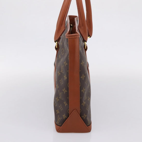 LOUIS VUITTON Monogram Sac Weekend PM Hand Bag M42425 LV Auth 208211
