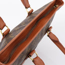 LOUIS VUITTON Monogram Sac Weekend PM Hand Bag M42425 LV Auth 208211-6