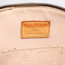 LOUIS VUITTON Monogram Trousse Demi Ronde Cosmetic Pouch M47520 LV Auth 208218-13