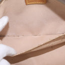 LOUIS VUITTON Monogram Trousse Demi Ronde Cosmetic Pouch M47520 LV Auth 208218-17