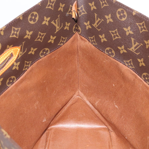 LOUIS VUITTON Monogram Sac Shopping Tote Bag M51108 LV Auth 208227A