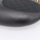 LOEWE Shoulder Bag Leather Black Gold Auth 208228V-18