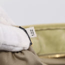 Miu Miu Hand Bag Vitellolux 2way Beige Gold Auth 208229A-27