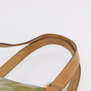 LOUIS VUITTON Monogram Vernis Houston Hand Bag Baby Blue M91005 LV Auth 208230-10