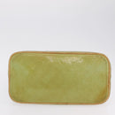 LOUIS VUITTON Monogram Vernis Houston Hand Bag Baby Blue M91005 LV Auth 208230-12
