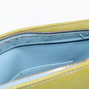 LOUIS VUITTON Monogram Vernis Houston Hand Bag Baby Blue M91005 LV Auth 208230-23
