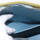 LOUIS VUITTON Monogram Vernis Houston Hand Bag Baby Blue M91005 LV Auth 208230-26