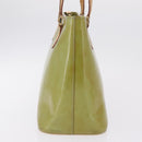 LOUIS VUITTON Monogram Vernis Houston Hand Bag Baby Blue M91005 LV Auth 208230-5