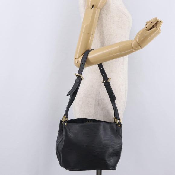 LOUIS VUITTON Epi Mandala PM Shoulder Bag Black M58932 LV Auth 208234