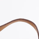 CELINE Macadam Canvas Medallion Hand Bag PVC Leather Brown Gold Auth 208236-9
