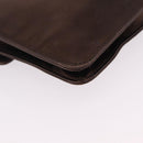 CHANEL Shoulder Bag Lamb Skin Bronze CC Auth 208250A-13