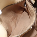 Miu Miu Hand Bag Leather 2way Ivory Silver Auth 208251A-30