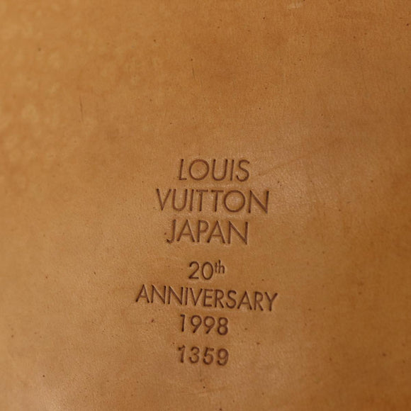 LOUIS VUITTON Nomad Male Ventiem Bag 20th Anniversary Beige M99070 Auth 208255A