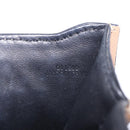 LOEWE Chain Barcelona Shoulder Bag Leather Beige Gold Auth 208257M-11
