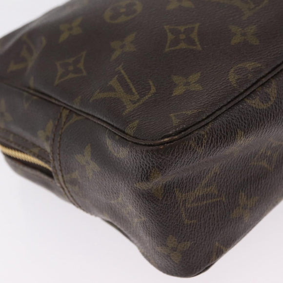 LOUIS VUITTON Monogram Trousse Toilette 28 Clutch Bag M47522 LV Auth 208267