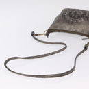 Bottega Veneta INTRECCIATO Shoulder Bag Leather Silver 196484 Auth 208268A-7