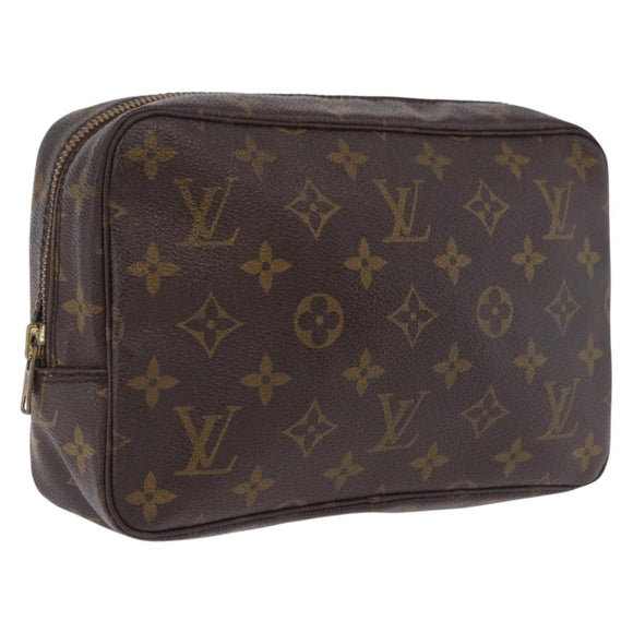 LOUIS VUITTON Monogram Trousse Toilette 23 Clutch Bag M47524 LV Auth 208270