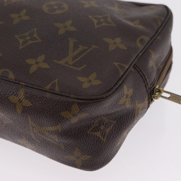 LOUIS VUITTON Monogram Trousse Toilette 23 Clutch Bag M47524 LV Auth 208270