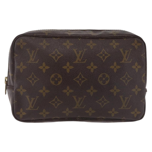 LOUIS VUITTON Monogram Trousse Toilette 23 Clutch Bag M47524 LV Auth 208270