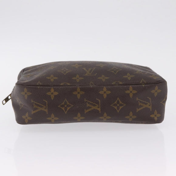 LOUIS VUITTON Monogram Trousse Toilette 23 Clutch Bag M47524 LV Auth 208270