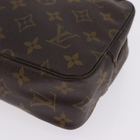 LOUIS VUITTON Monogram Trousse Toilette 23 Clutch Bag M47524 LV Auth 208270