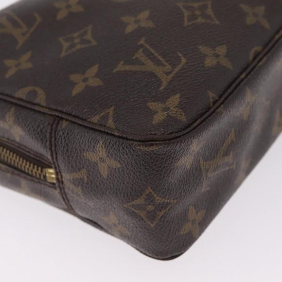 LOUIS VUITTON Monogram Trousse Toilette 23 Clutch Bag M47524 LV Auth 208274