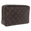 LOUIS VUITTON Monogram Trousse Toilette 23 Clutch Bag M47524 LV Auth 208274-1