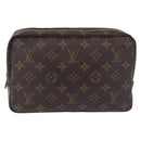 LOUIS VUITTON Monogram Trousse Toilette 23 Clutch Bag M47524 LV Auth 208274-2