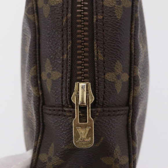 LOUIS VUITTON Monogram Trousse Toilette 23 Clutch Bag M47524 LV Auth 208275